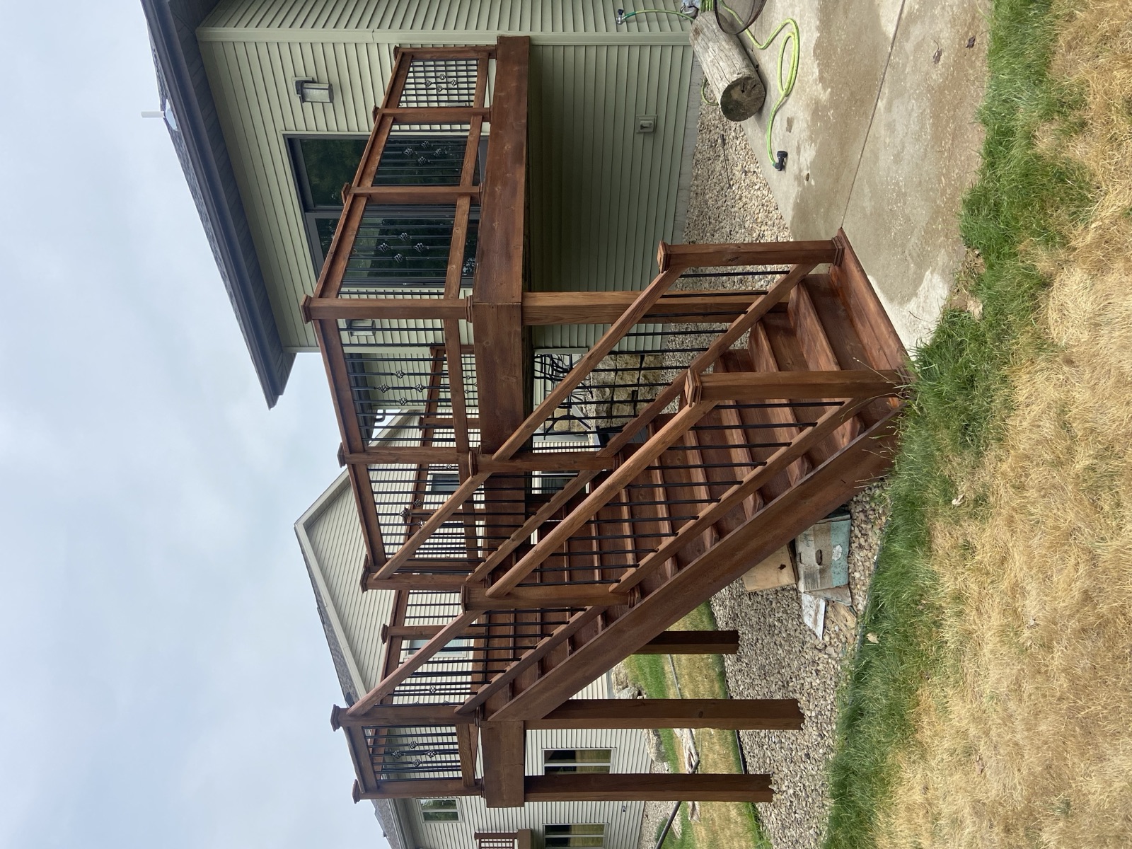 Chestnut stain color example